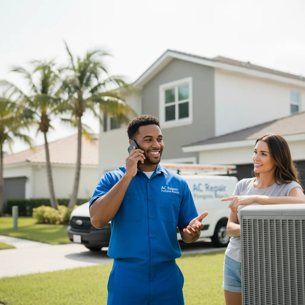 AC Repair Pompano Beach customer support in Morrison